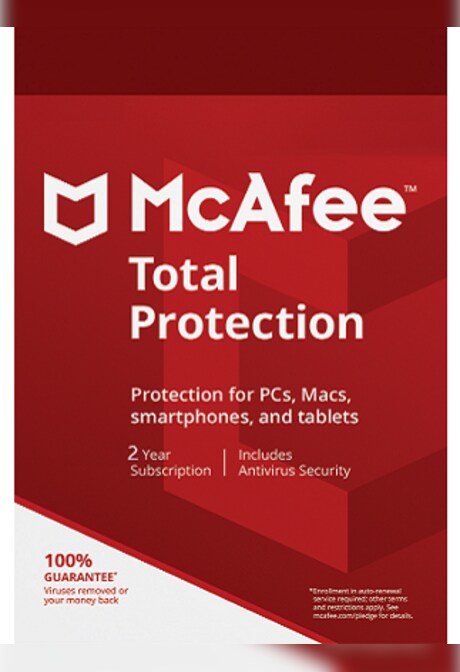 McAfee Total Protection (Multidevice) (10 Devices, 1 Year) - McAfee Key - LATAM