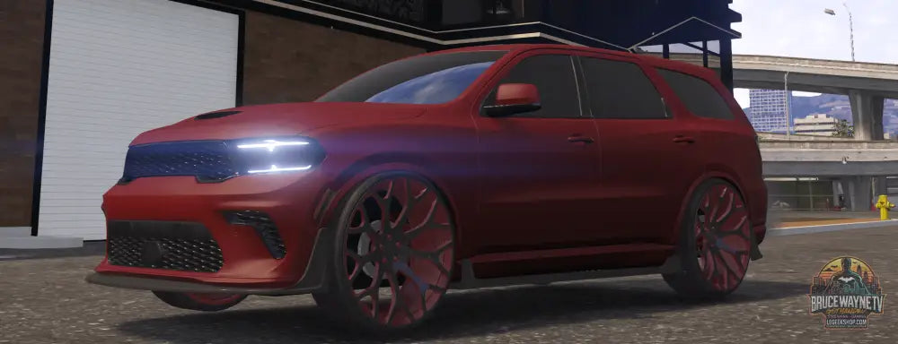 🚘 Dodge Durango Débadgé - Véhicule FiveM 🔥 — mod fivem, vue 3, LeGeekShop