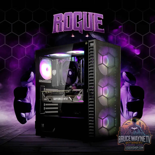 Gaming PC Rogue - AMD Ryzen 5 7600X, NVIDIA GeForce RTX 4070 Ti Super - Legeekshop