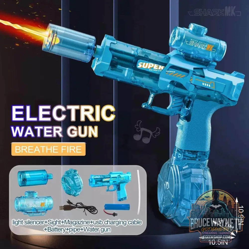 🔥 Pistolet à eau MK3 – Simulation tir de flammes & recharge automatique - Legeekshop