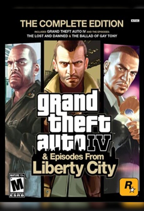 Grand Theft Auto IV Complete Edition PC - Rockstar Key - GLOBAL (ENG ONLY)