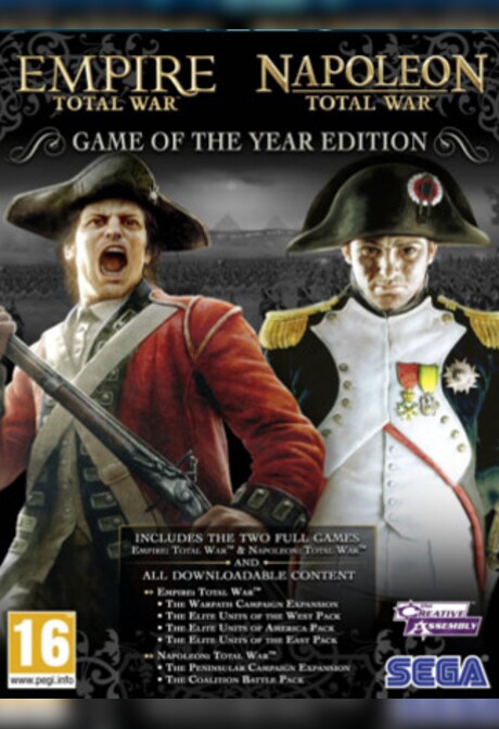 Empire and Napoleon: Total War GOTY (PC) - Steam Key - EUROPE
