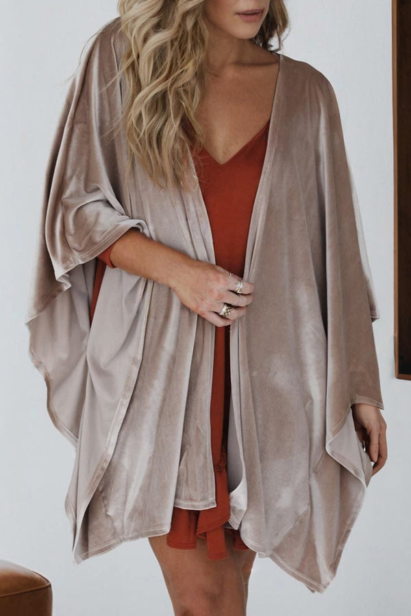 Pièce mode femme velours — gris