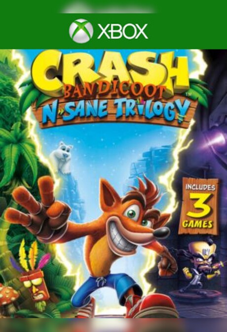 Crash Bandicoot N. Sane Trilogy (Xbox One) - Xbox Live Key - UNITED STATES