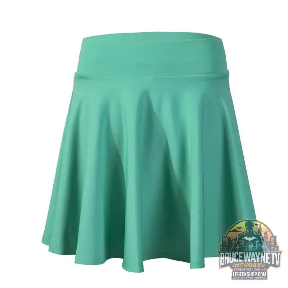 Mini jupe évasée pour femme, jupe courte basique, mode polyvalente, noire, décontractée, patineuse, moyenne plissée, moelleuse, grande taille, 2023 | Wayne Outfitters - Legeekshop