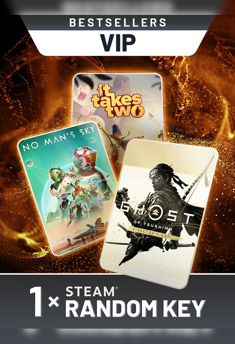 Bestsellers Random 1 Key VIP (PC) - Steam Key  - GLOBAL