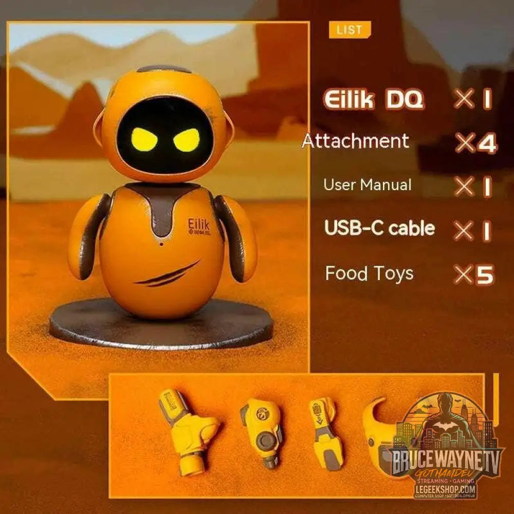 🤖 Eilik – Robot compagnon intelligent avec interaction émotionnelle AI - Legeekshop