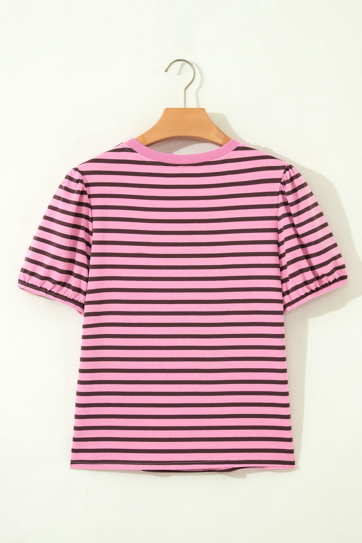 Rose Stripe Striped V — Tops/Tops & Tees, vue 4, LeGeekShop