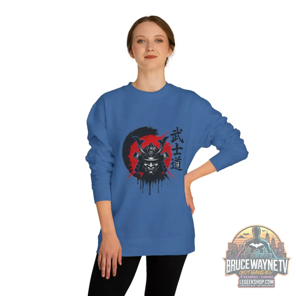 🎮 Samurai Warrior Sweatshirt Unisexe Col Rond 🎮 - Sweatshirt