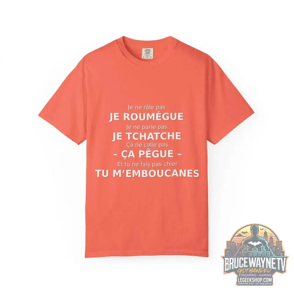 🎮 T-shirt Unisexe Citations Humoristiques Françaises 🎮 - Legeekshop