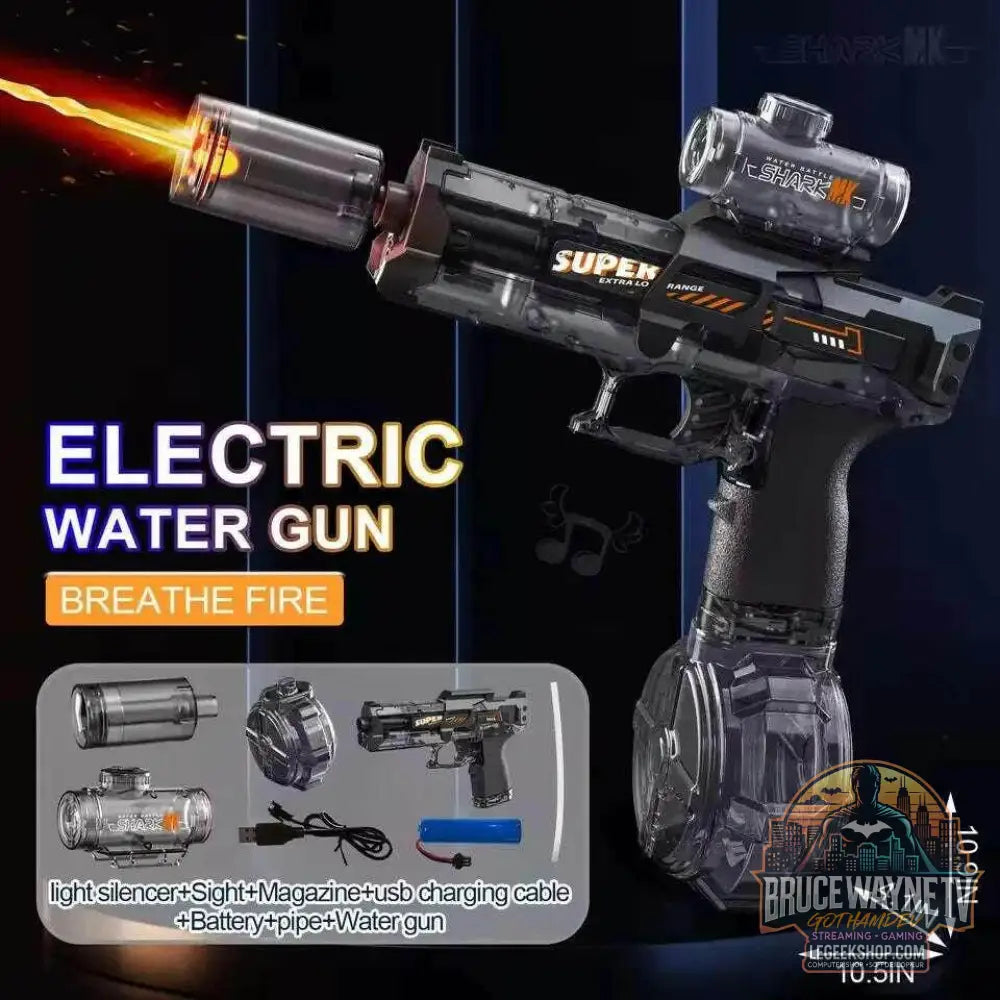 🔥 Pistolet à eau MK3 – Simulation tir de flammes & recharge automatique - Legeekshop