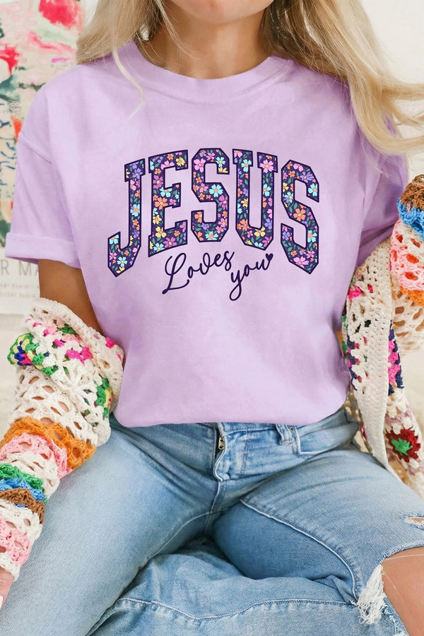 T-shirt femme floral · LC25232448-P708-2XL