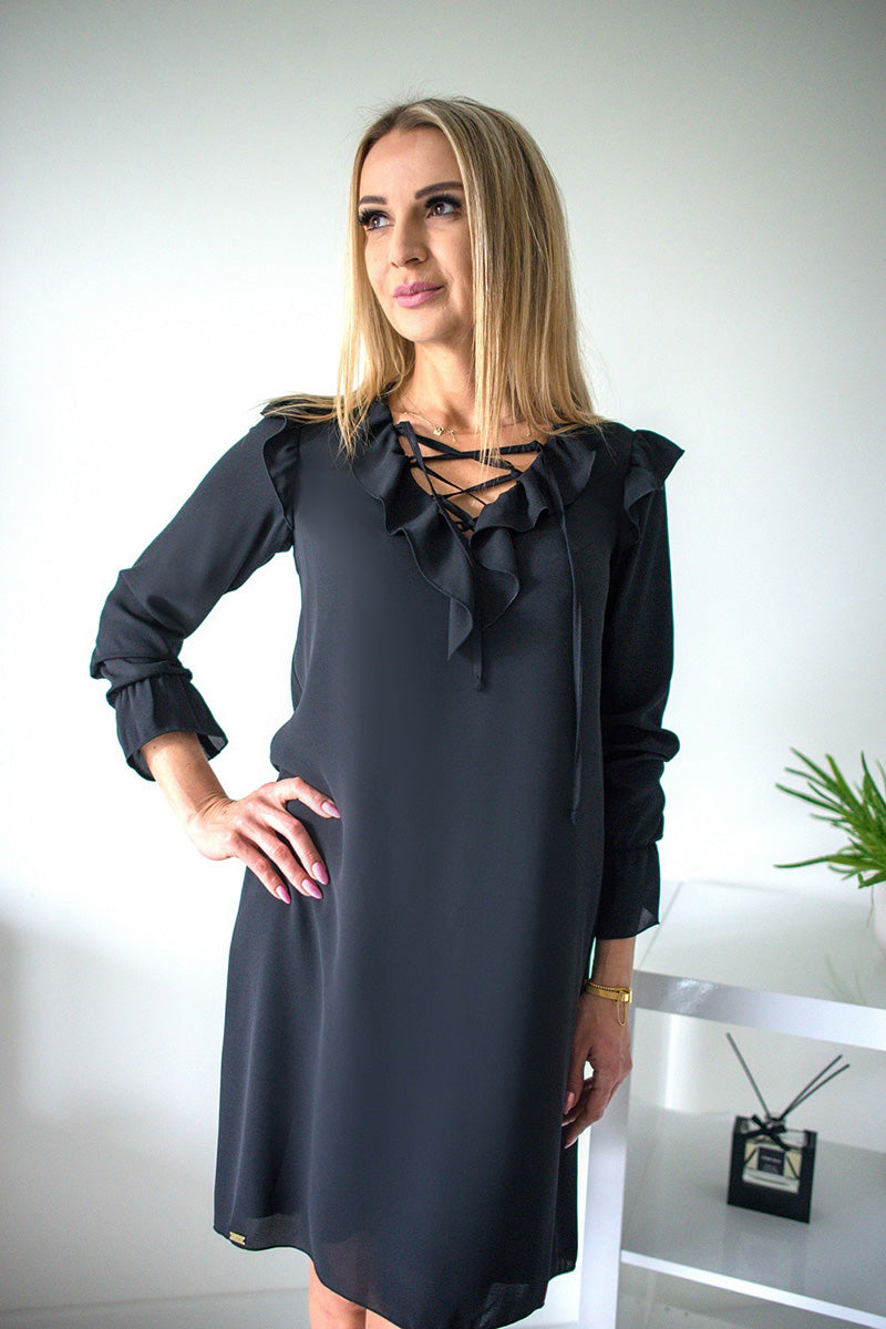Robe femme Jersa De Soirée De — noir