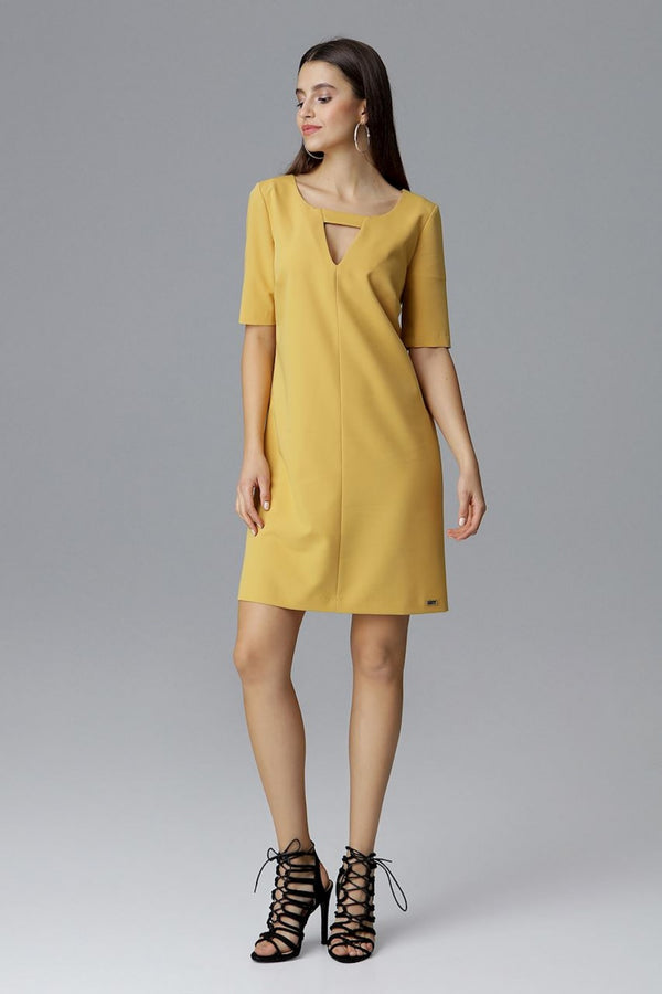 Robe femme Figl De Jour De — jaune