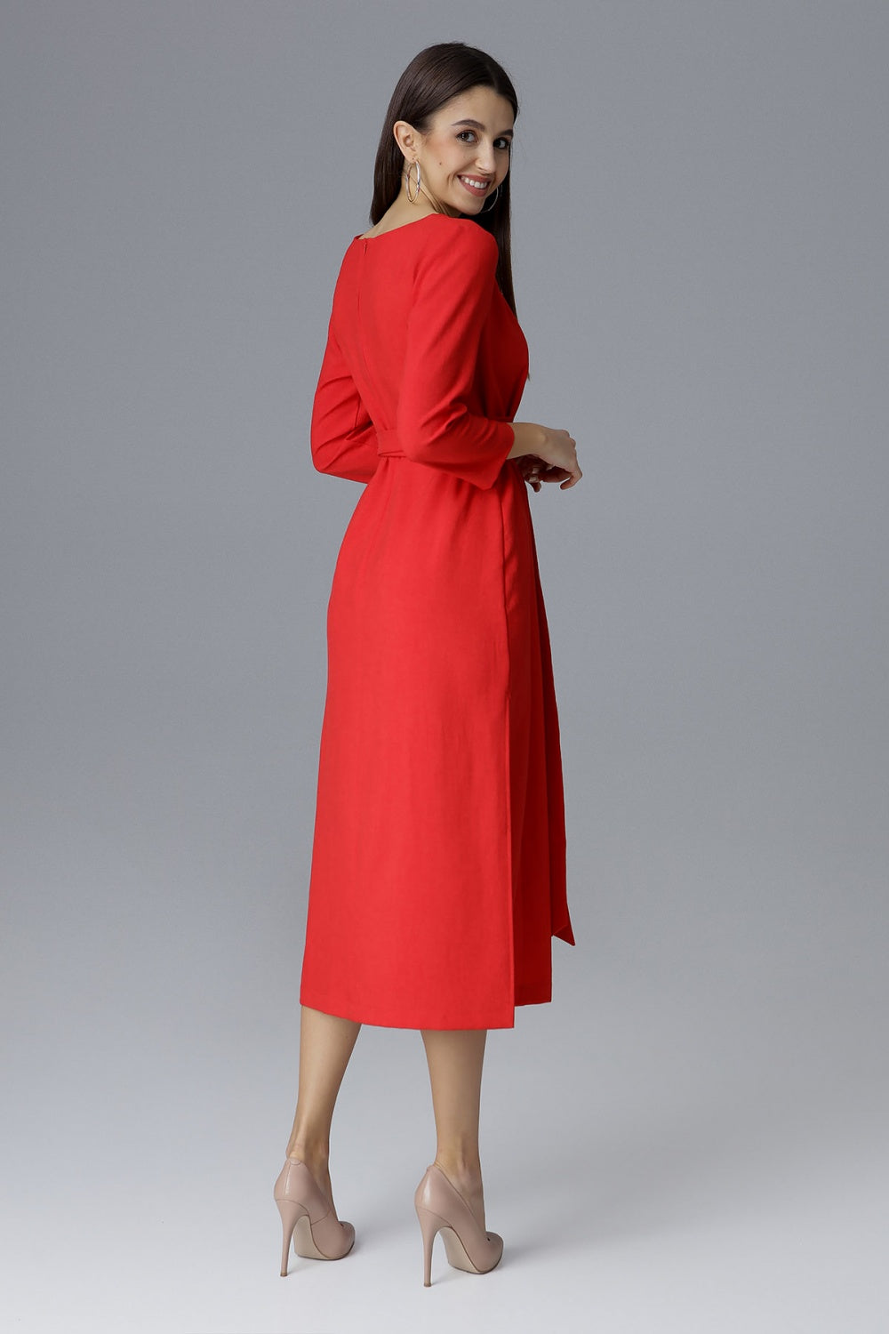 Robe femme Figl De Cocktail De — rouge