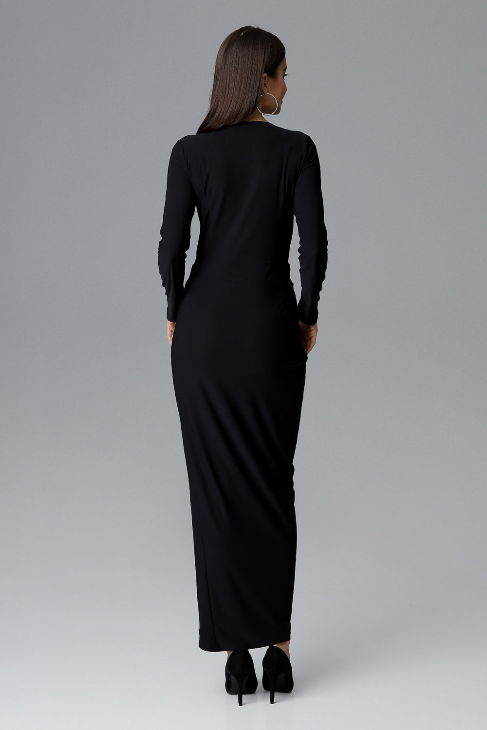Robe femme Figl Longue Longue — noir
