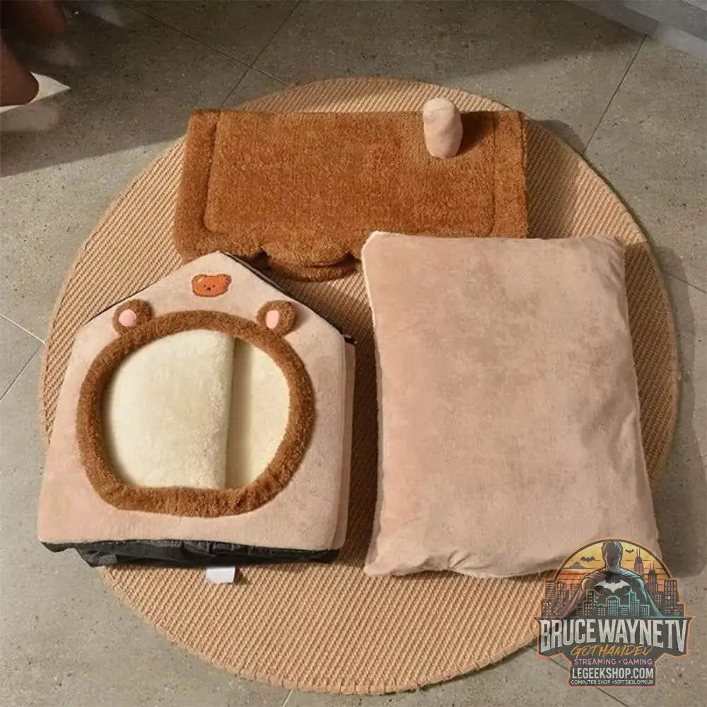 🐾 Lit de Grotte Confortable pour Chats & Chiens 🏡✨ - Legeekshop