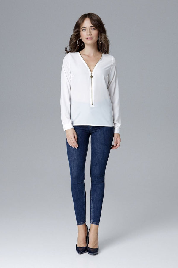 Blouse femme Lenitif Chemisier Chemisier — beige