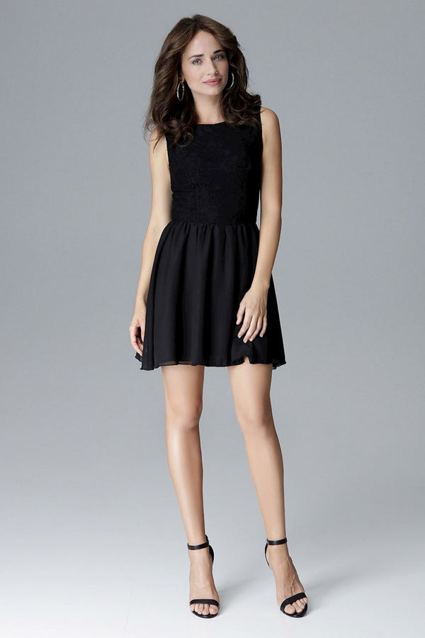 Robe femme Lenitif Courte Courte — noir