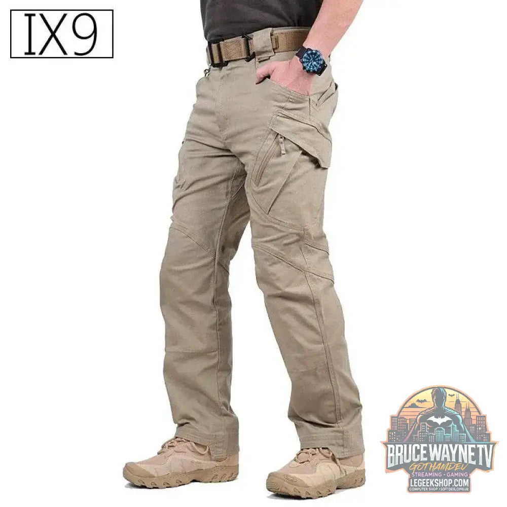 👖 Pantalon cargo tactique homme – urbain, poches EDC & outdoor - Legeekshop
