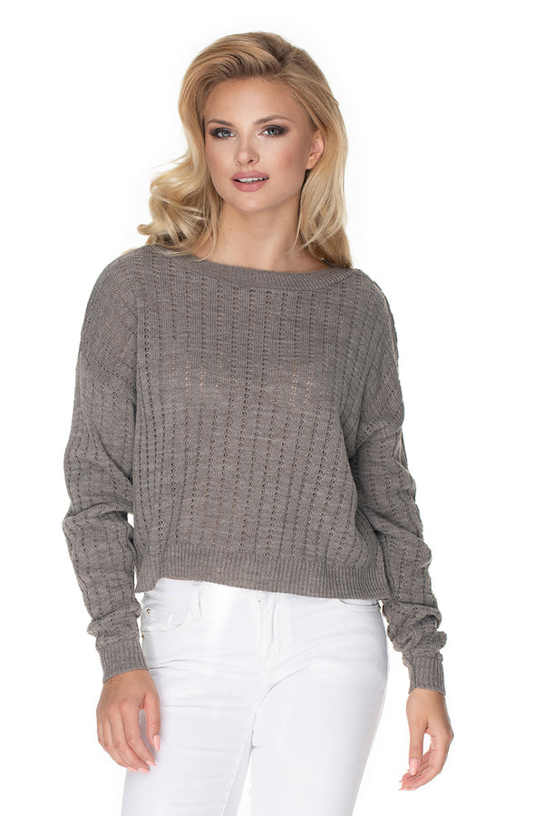 Pull femme PeeKaBoo Chandail Chandail — beige