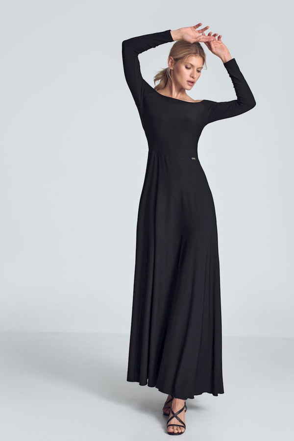 Robe femme Figl Longue Longue — noir