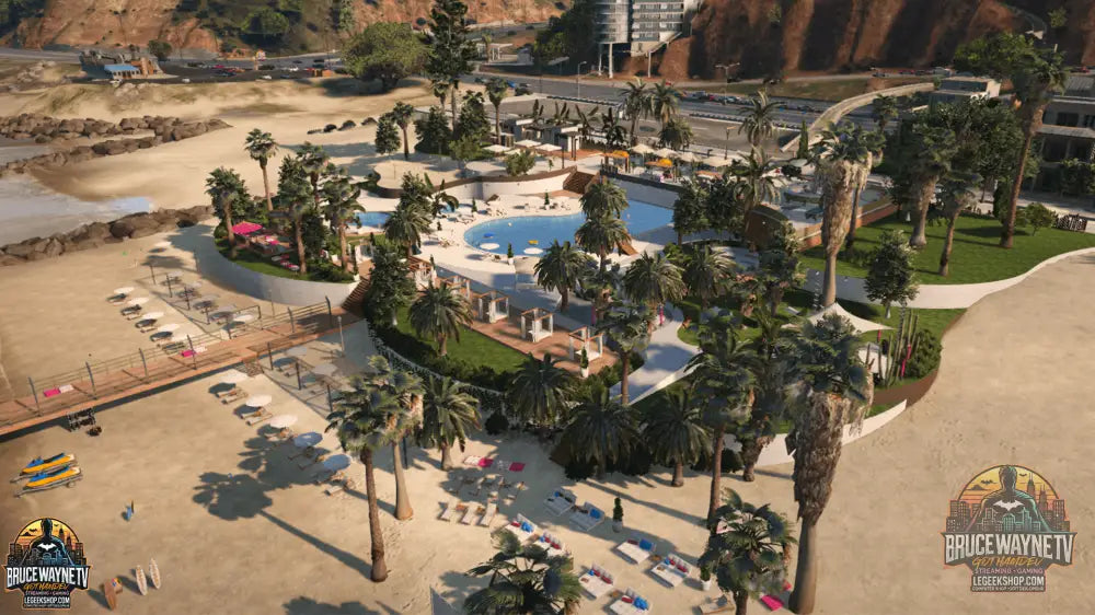Paradise Beach Club — MLO FiveM, vue 6, LeGeekShop