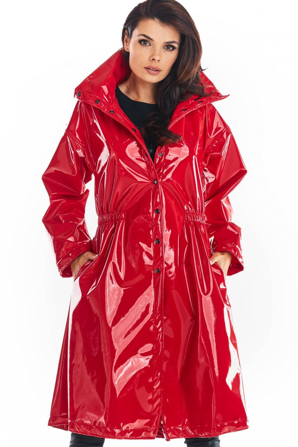 Manteau femme awama — rouge