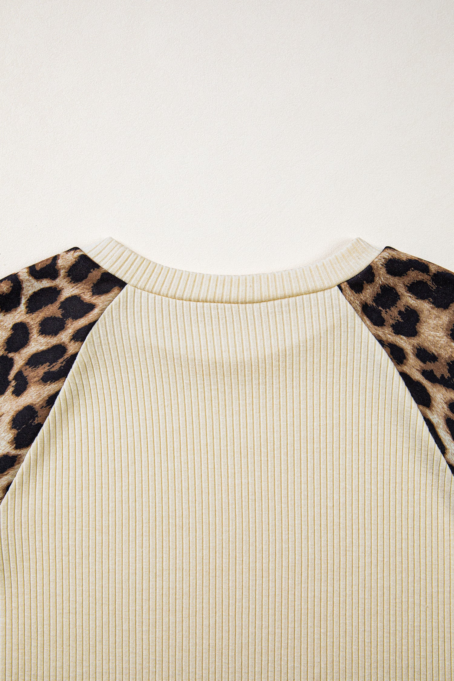 Apricot Ribbed Color Block — Tops/Tops & Tees, vue 5, LeGeekShop