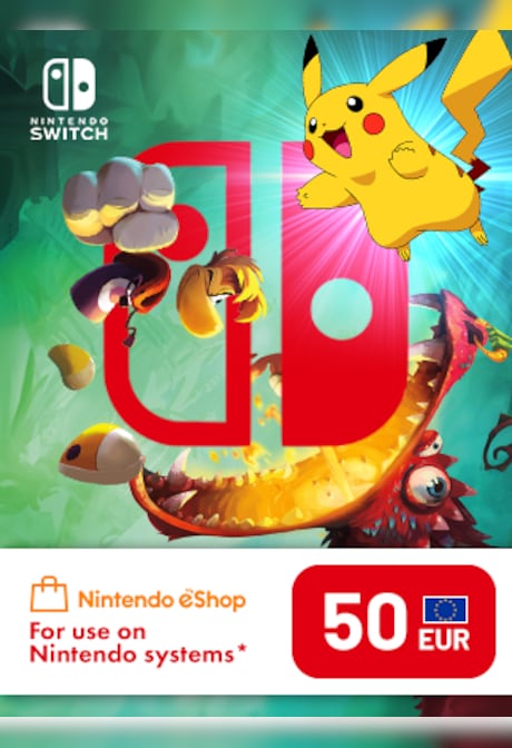 Nintendo eShop Card 50 EUR - Nintendo eShop Key - GERMANY