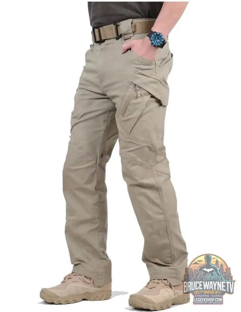 Pantalon Cargo Militaire en Coton pour Homme - ReFire Gear - Legeekshop