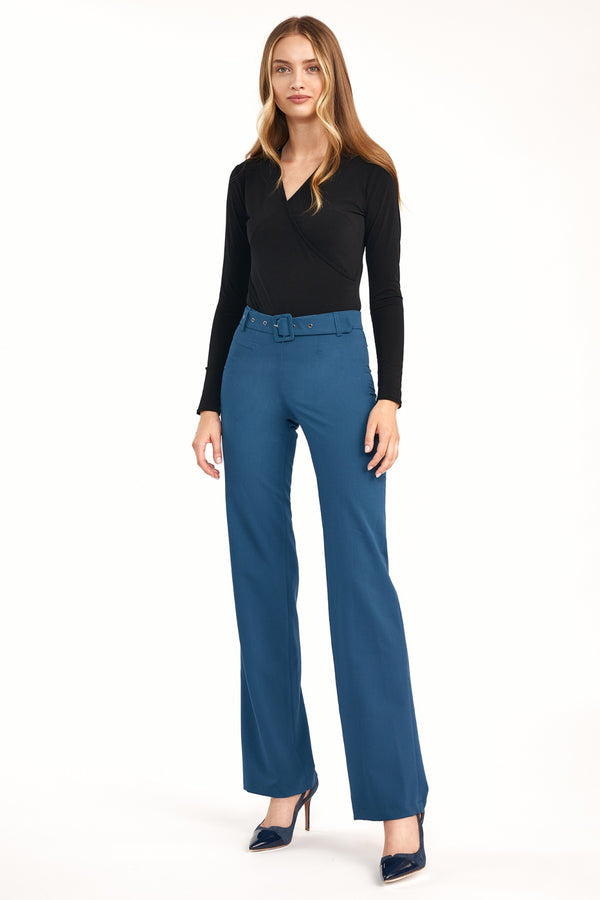 Chaussures à talons femme Nife Pantalon Pantalon — bleu