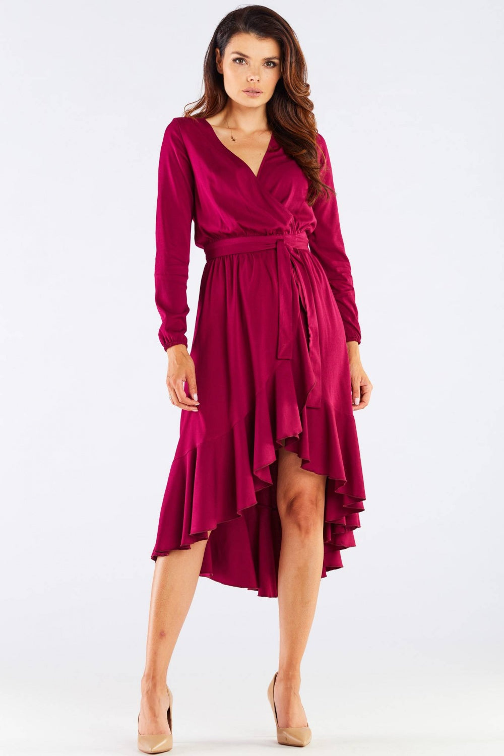 Robe femme awama De Cocktail De — rouge