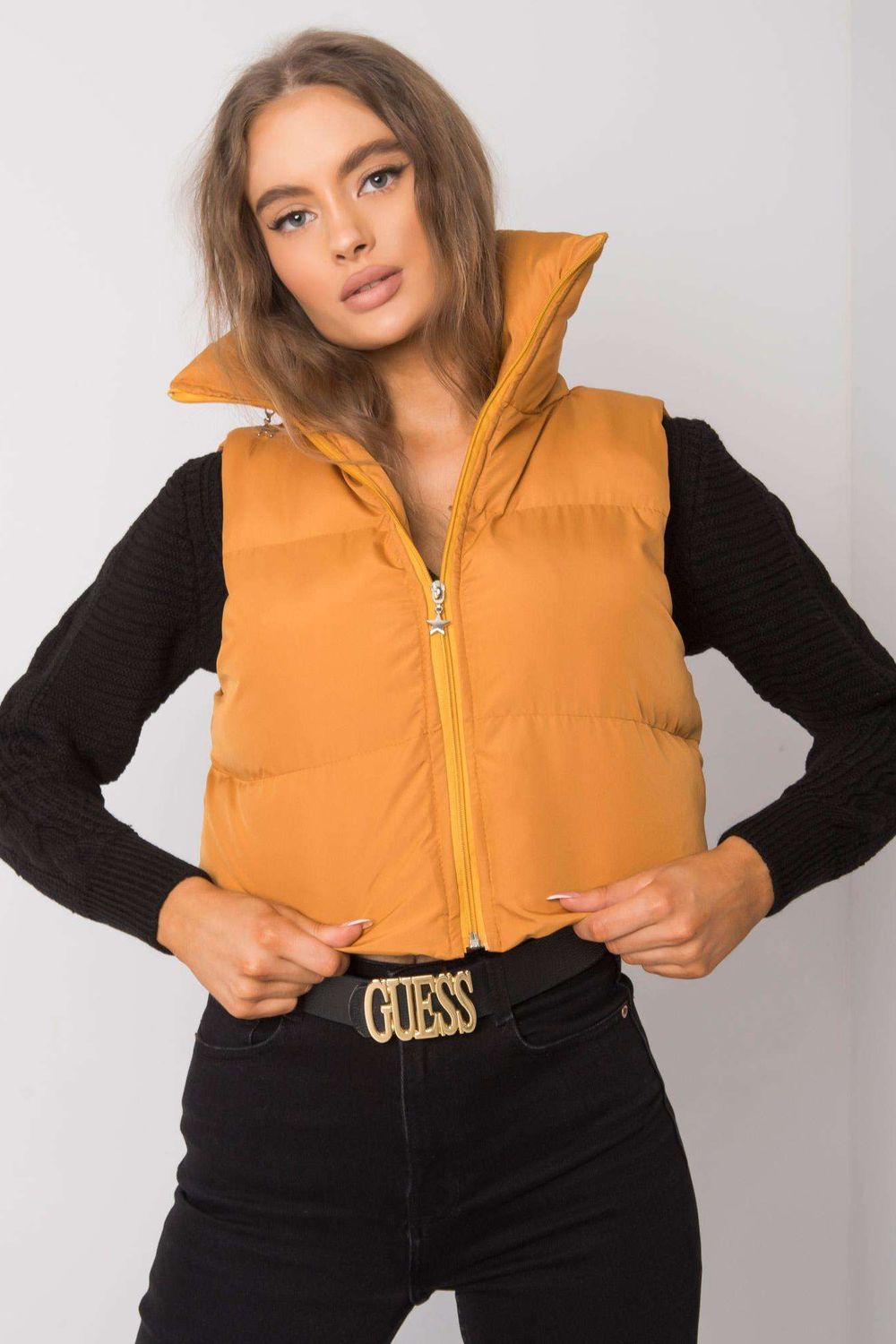 Gilet femme Ex Moda — jaune