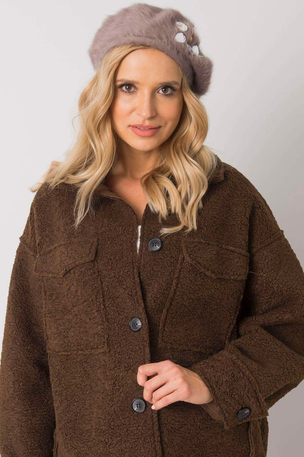 Béret femme AT — beige