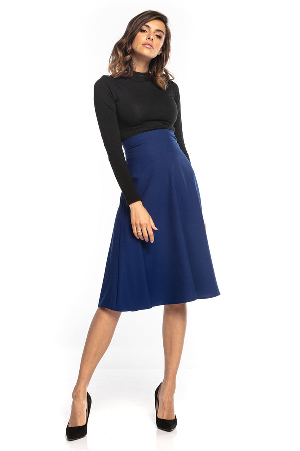 Jupe femme Tessita — bleu marine