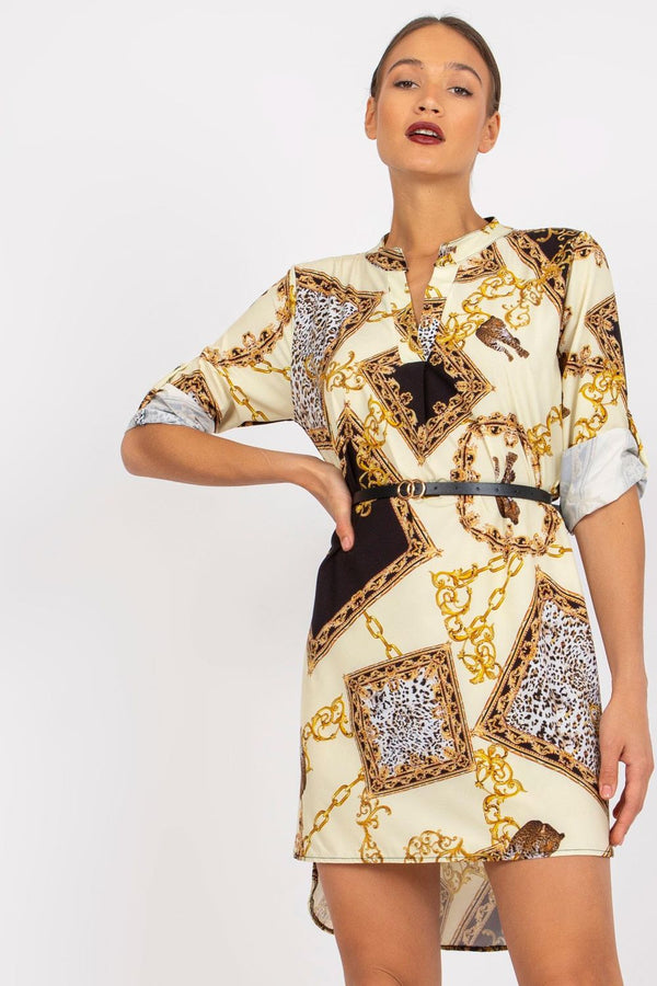 Robe femme Italy Moda De Jour De — jaune