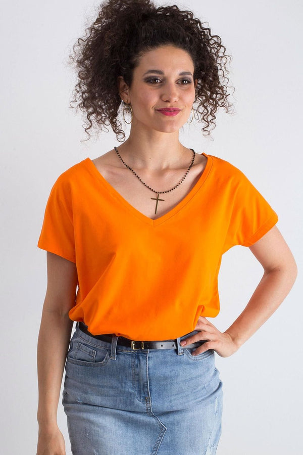 Blouse femme BFG T Shirt T — orange