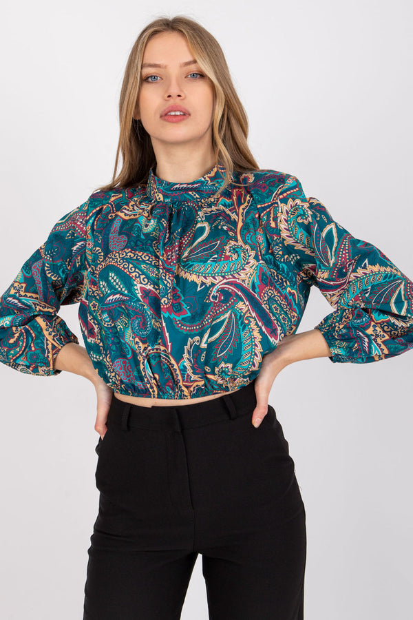 Blouse femme Italy Moda Chemisier Chemisier — vert