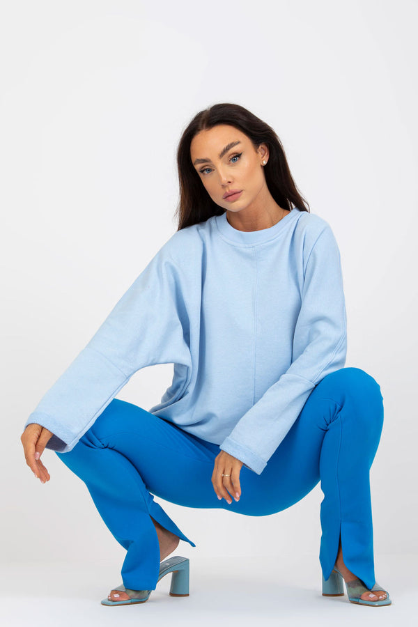 T-shirt femme Rue Paris Sweatshirt Sweatshirt — bleu