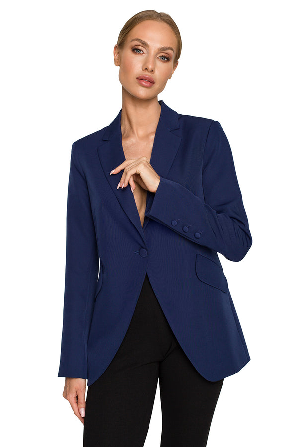 Blazer femme Moe — bleu marine