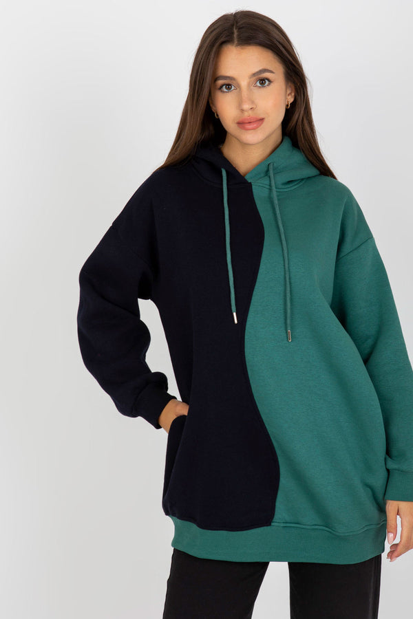 T-shirt femme Rue Paris Sweatshirt Sweatshirt — noir