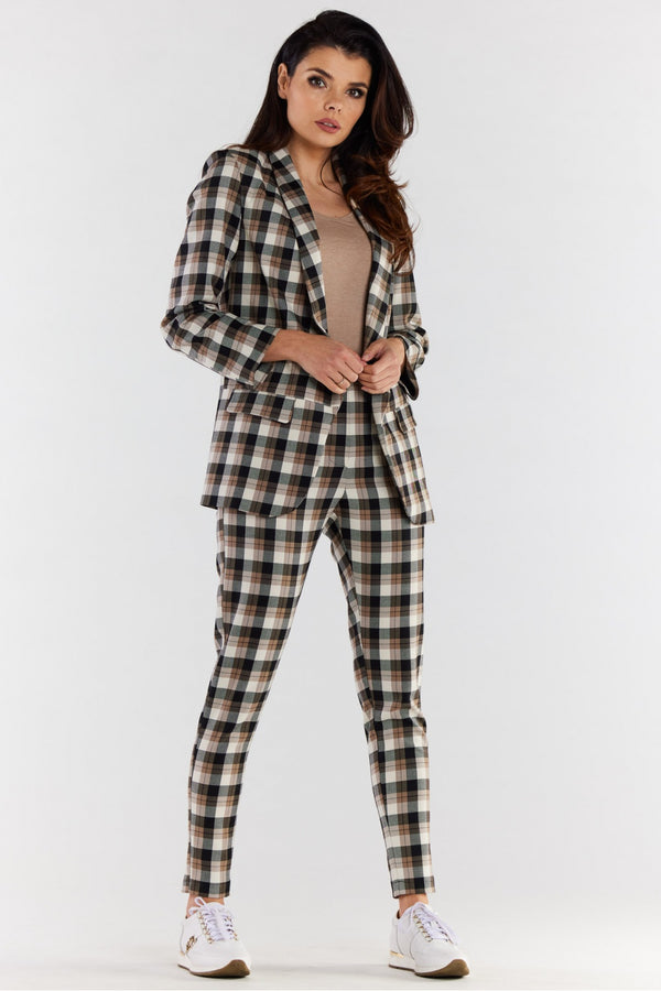 Chaussures à talons femme awama Pantalon Pantalon — brun