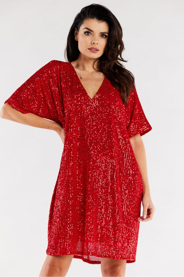 Robe femme awama De Soirée De — rouge