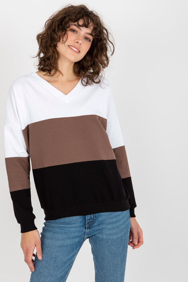 T-shirt femme Rue Paris Sweatshirt Sweatshirt — noir