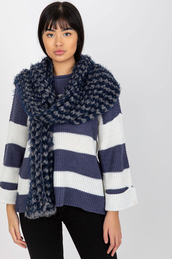 Châle femme AT — bleu marine