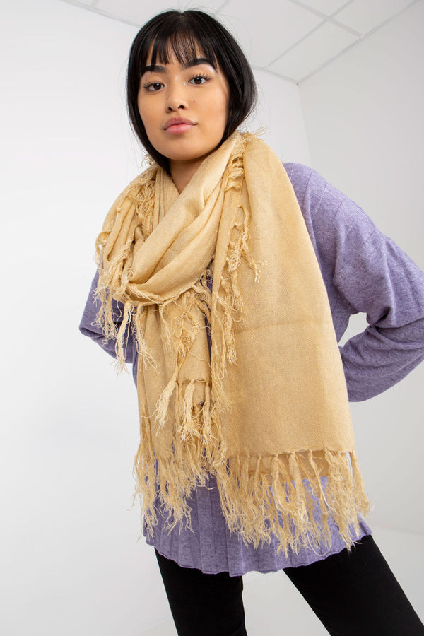 Châle femme AT — beige