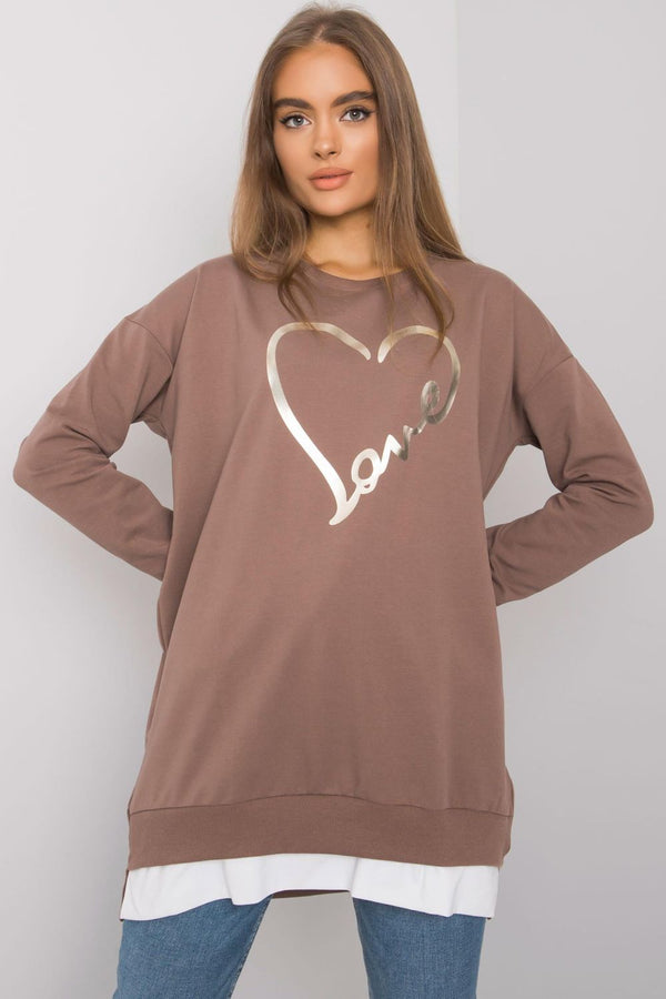 Blouse femme Rue Paris Tunique Tunique — brun