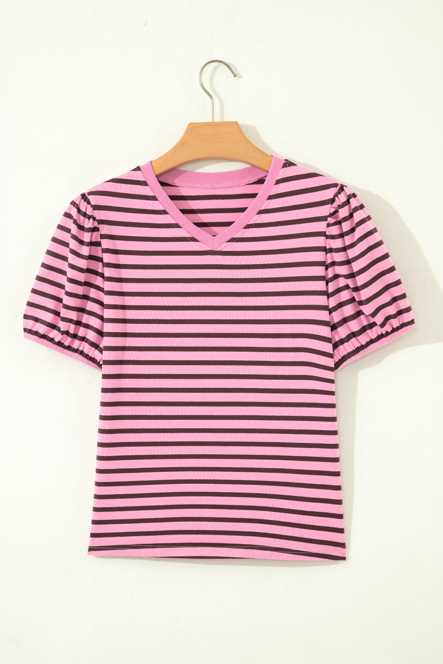 Rose Stripe Striped V — Tops/Tops & Tees, vue 3, LeGeekShop