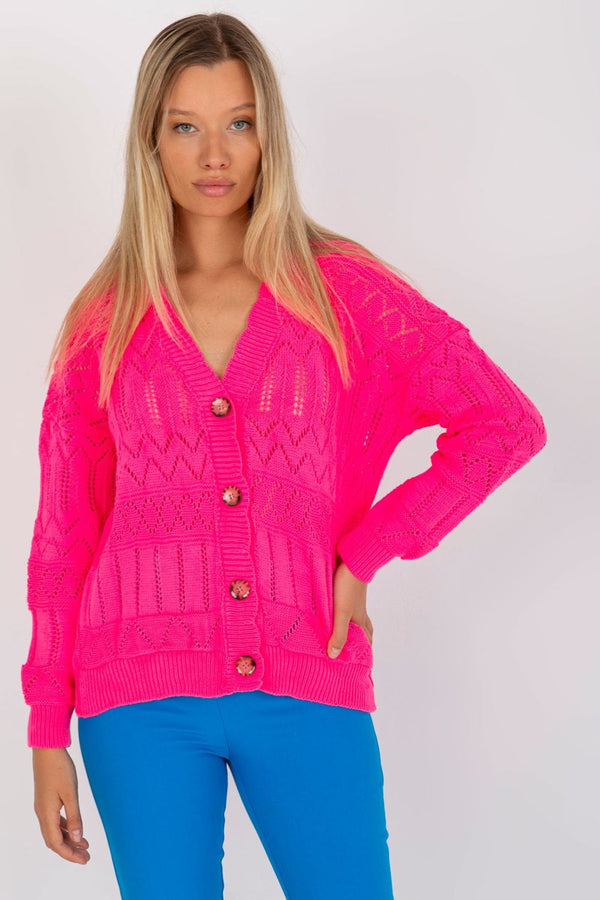 Cardigan femme Rue Paris — rosé